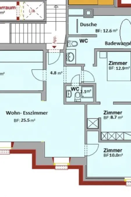 Flem Mountain Lodge, (Flims Waldhaus). Moderne neue 4.5 Ferienwohnung - Photo 22