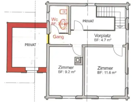 Tgèsa Margeritha Frei M., (Sedrun), 253.01, Appartement 6 personnes à Sedrun - Photo 12