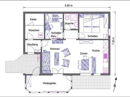 Tingalina Reichlin, (Sedrun), 122.01/.02, Appartement 5 personnes à Sedrun - Photo 12