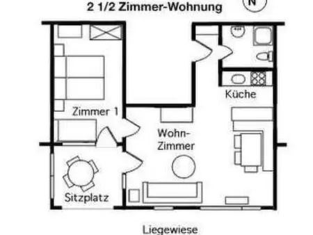 Chasa Ritzmann, (Scuol)., Appartement 2 personnes à Scuol - Photo 2