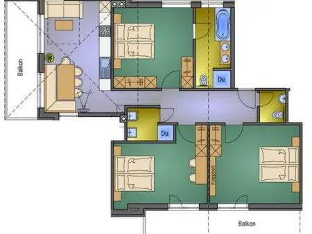 Chasa Sulai, (Samnaun-Laret), Appartement 10 personnes à Samnaun - Photo 3