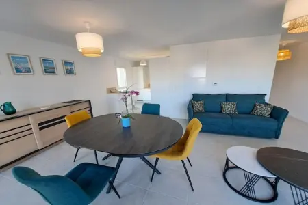 Ferienwohnung in Pouarzel, Séjour familial avec vue sur mer à Plouarzel - Photo 4