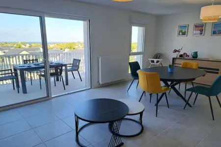 Ferienwohnung in Pouarzel, Séjour familial avec vue sur mer à Plouarzel - Photo 8