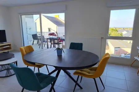 Ferienwohnung in Pouarzel, Séjour familial avec vue sur mer à Plouarzel - Photo 9