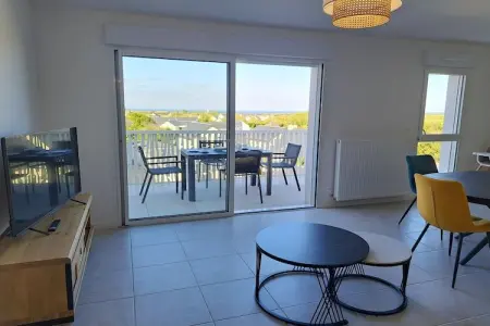 Ferienwohnung in Pouarzel, Séjour familial avec vue sur mer à Plouarzel - Photo 11