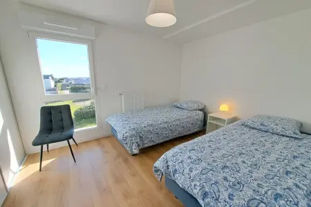 Ferienwohnung in Pouarzel, Séjour familial avec vue sur mer à Plouarzel - Photo 14