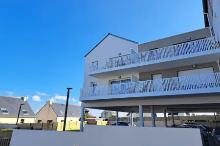 Ferienwohnung in Pouarzel, Séjour familial avec vue sur mer à Plouarzel - Photo 18