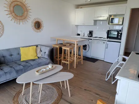 Appartement vue mer - 4 pers., Appartement 3 personnes à Fort Mahon Plage - Photo 2