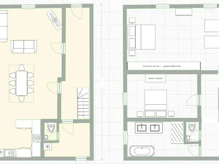 Gîte rénové proche d'Épinal - 6 pers., Gite 6 personnes à Les Forges - Photo 14