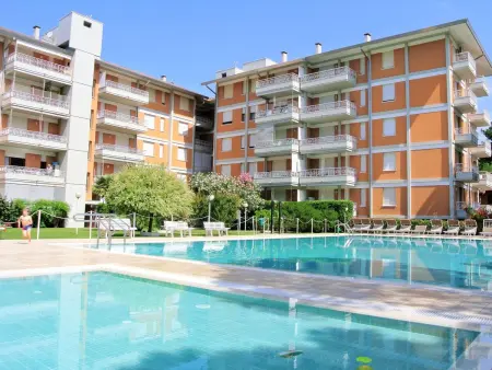 Residence Gardena - Ferienwohnung 11 mit Pool, Appartement 5 personnes à Lignano Pineta - Photo 15