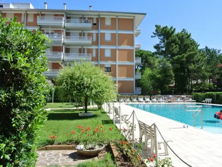 Residence Gardena - Ferienwohnung 11 mit Pool, Appartement 5 personnes à Lignano Pineta - Photo 22