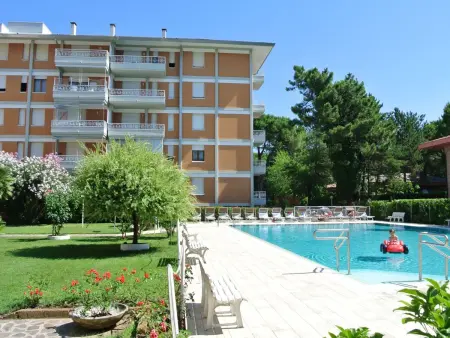 Residence Gardena - Ferienwohnung 11 mit Pool, Appartement 5 personnes à Lignano Pineta - Photo 23
