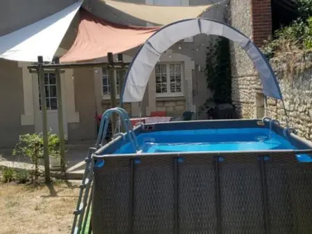Maison de campagne charmante - 6 pers., Gite 8 personnes à Parçay sur Vienne - Photo 2