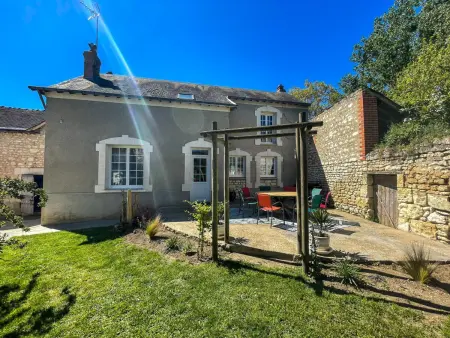 Maison de campagne charmante - 6 pers., Gite 8 personnes à Parçay sur Vienne - Photo 32