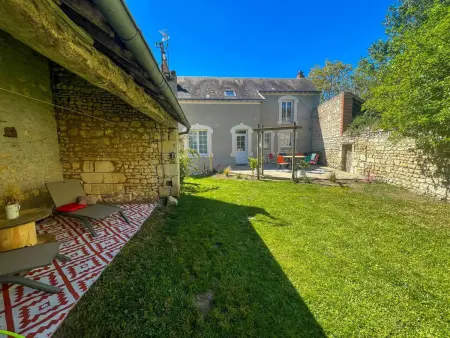 Maison de campagne charmante - 6 pers., Gite 8 personnes à Parçay sur Vienne - Photo 33
