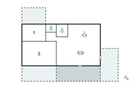 Villa pro. mer grande piscine, Maison 7 personnes à Ghisonaccia - Photo 22