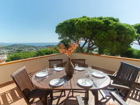 Appartement vue mer, terrasse - 8 pers., Appartement 8 personnes à Sant Feliu de Guíxols - Photo 2
