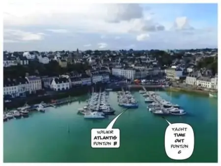 Yacht Time Out am Kai, Appartement 4 personnes à Cléden Cap Sizun - Photo 15