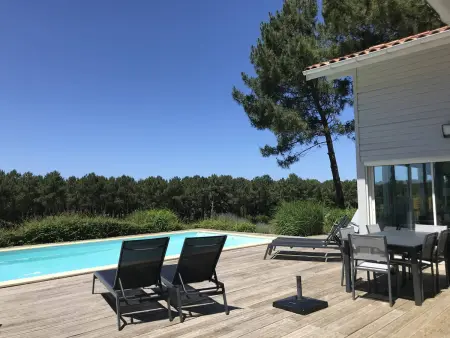 Villa avec piscine privée et wifi - 8 pers., Villa 8 personnes à Moliets et Maa - Photo 3