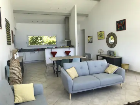 Villa avec piscine privée et wifi - 8 pers., Villa 8 personnes à Moliets et Maa - Photo 5