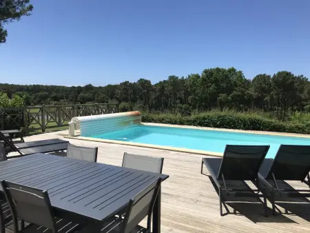 Villa avec piscine privée et wifi - 8 pers., Villa 8 personnes à Moliets et Maa - Photo 14