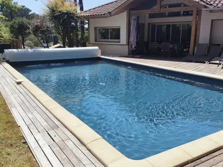Villa avec piscine privée chauffée - 10 pers., Villa 10 personnes à Moliets et Maa - Photo 18