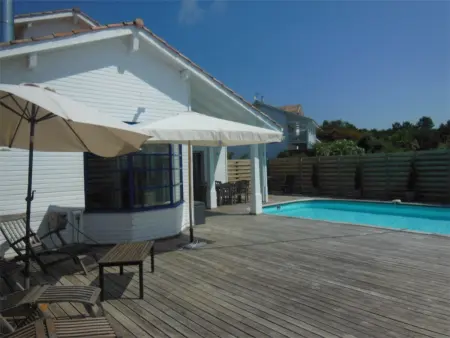 Villa moderne avec terrasse - 6 pers., Villa 6 personnes à Moliets et Maa - Photo 12