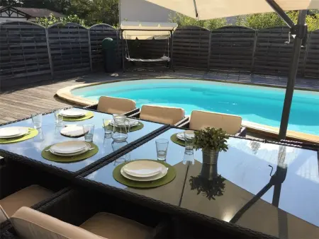 Villa avec piscine chauffée - 8 pers., Villa 8 personnes à Moliets et Maa - Photo 1