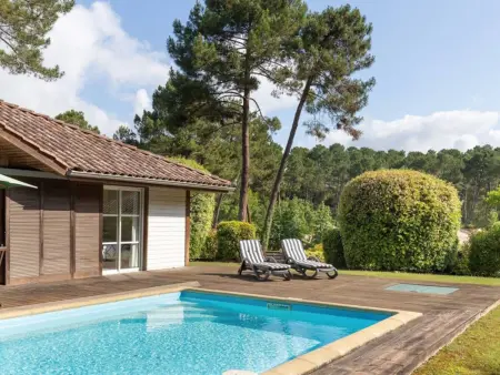 Villa avec piscine, animaux acceptés - 6 pers., Villa 6 personnes à Moliets et Maa - Photo 1