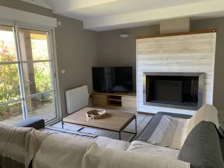 Villa avec piscine, animaux acceptés - 6 pers., Villa 6 personnes à Moliets et Maa - Photo 6