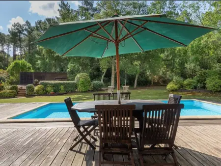 Villa avec piscine, animaux acceptés - 6 pers., Villa 6 personnes à Moliets et Maa - Photo 15