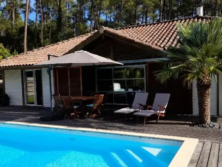 Villa avec piscine chauffée - 6 pers., Villa 6 personnes à Moliets et Maa - Photo 1