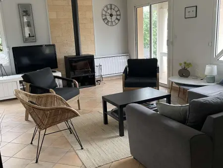 Maison avec piscine chauffée - 8 pers., Villa 8 personnes à Moliets et Maa - Photo 4