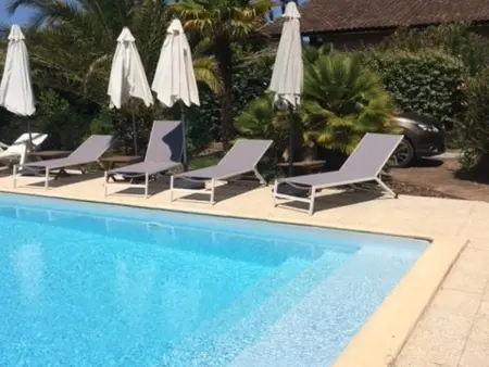 Maison avec piscine chauffée - 8 pers., Villa 8 personnes à Moliets et Maa - Photo 15