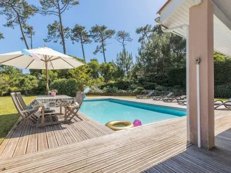 Villa avec piscine - 10 pers., Villa 10 personnes à Moliets et Maa - Photo 2
