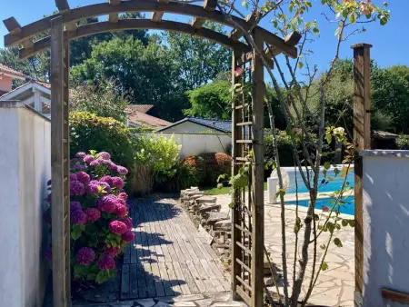 Maison avec piscine privée - 8 pers., Villa 8 personnes à Moliets et Maa - Photo 13