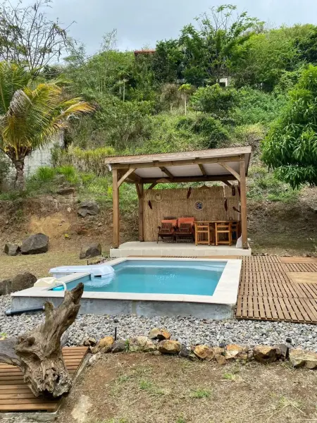 Charmante maison avec piscine à Le Vauclin, Maison 4 personnes à Le Vauclin - Photo 1