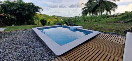 Charmante maison avec piscine à Le Vauclin, Maison 4 personnes à Le Vauclin - Photo 6