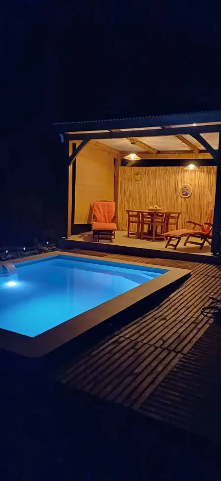 Charmante maison avec piscine à Le Vauclin, Maison 4 personnes à Le Vauclin - Photo 8