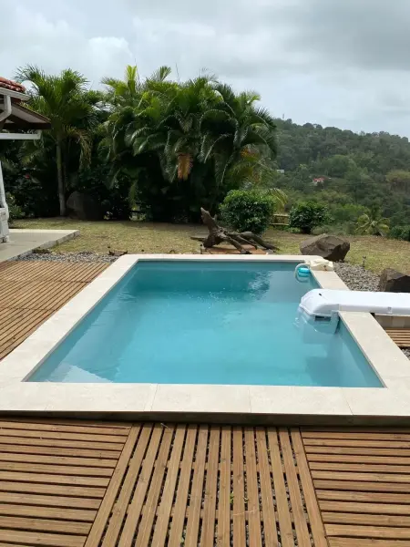 Charmante maison avec piscine à Le Vauclin, Maison 4 personnes à Le Vauclin - Photo 10