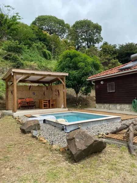 Charmante maison avec piscine à Le Vauclin, Maison 4 personnes à Le Vauclin - Photo 11