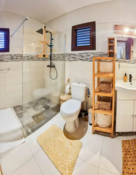 Charmante maison avec piscine à Le Vauclin, Maison 4 personnes à Le Vauclin - Photo 12