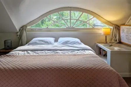 La Raquette, Pavillon romantique historique pour 4 personnes - Photo 3