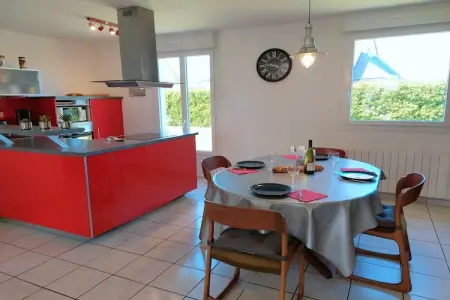 Ebenerdiges Ferienhaus in Strandnähe Santec, Maison de vacances à Santec, sur la plage de - Photo 7