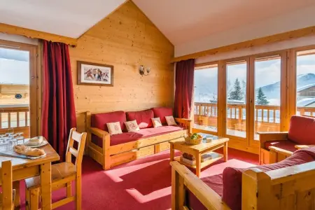 Résidence L'Ecrin des Sybelles 3-Room Cabin Duplex Apartment - 8 people OTA, Escapade en duplex dans les Alpes - Photo 17