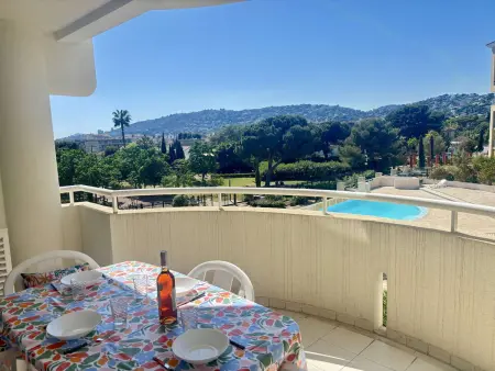 Appartement lumineux, vue parc - 4 pers., Appartement 4 personnes à Juan les Pins - Photo 12
