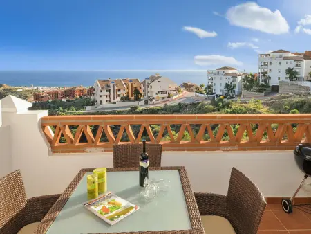 Appartement confortable, vue mer - 4 pers., Appartement 4 personnes à Mijas - Photo 1