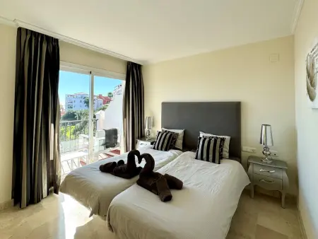 Appartement confortable, vue mer - 4 pers., Appartement 4 personnes à Mijas - Photo 13