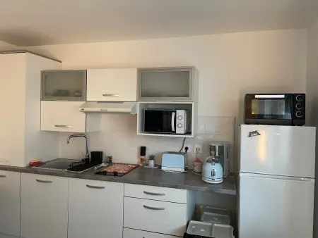 Studio cabine - emplacement idéal, animaux OK, Appartement 4 personnes à Fort Mahon Plage - Photo 13
