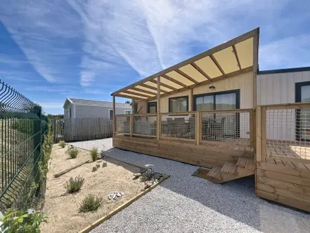 Maison 3 ch, piscine chauffée - 6 pers., Mobil Home 6 personnes à Saint Pair sur Mer - Photo 1